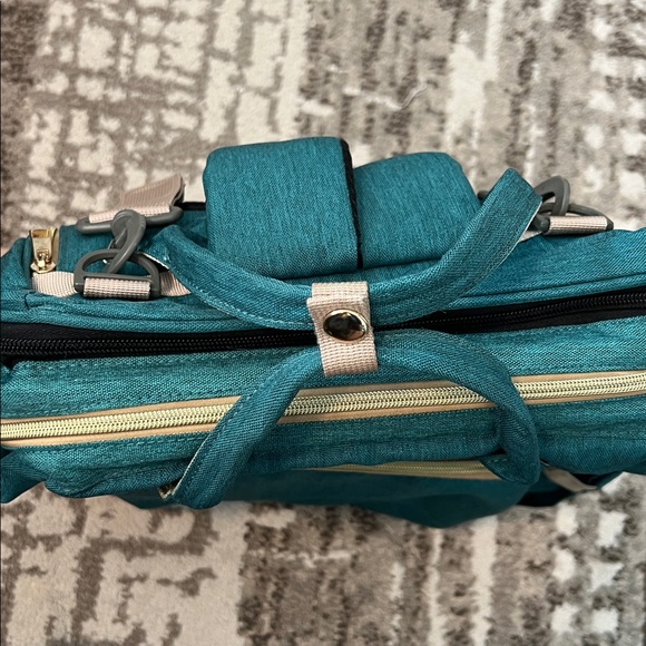 Debug Baby Diaper Backpack Teal - Picture 2 of 10